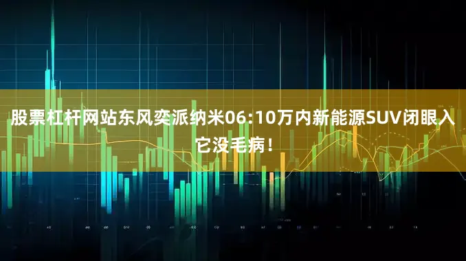 股票杠杆网站东风奕派纳米06:10万内新能源SUV闭眼入它没毛病！